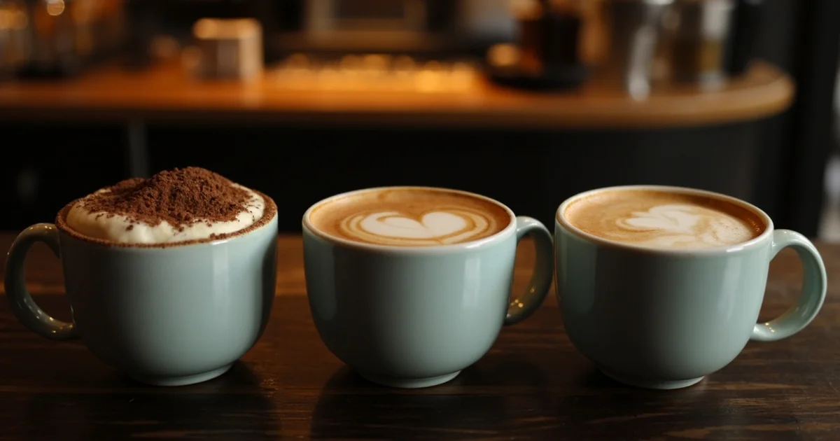 Cappuccino vs Flat White vs Latte 三大義式奶咖啡完整比較指南
