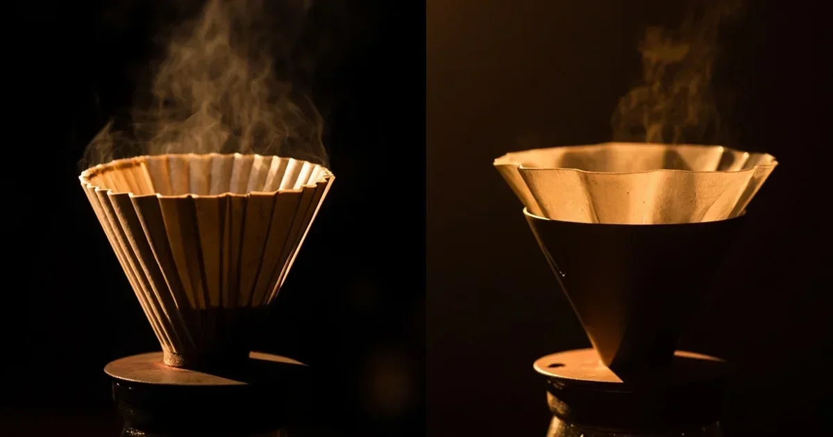 手沖錐形與平底濾杯完整比較：V60 與 Kalita Wave 的萃取差異