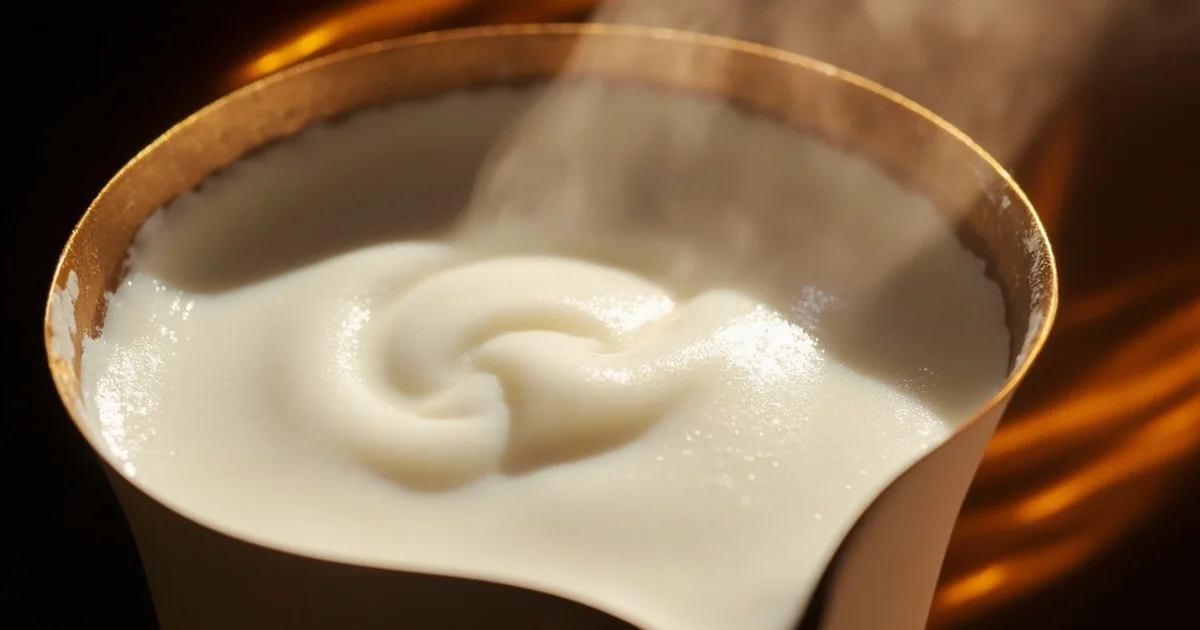 拿鐵為什麼有股甜香？蒸氣牛奶的乳糖、蛋白質與溫度化學完整解析